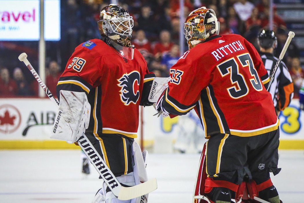 Cam Talbot a David Rittich už si na sebe zvykají