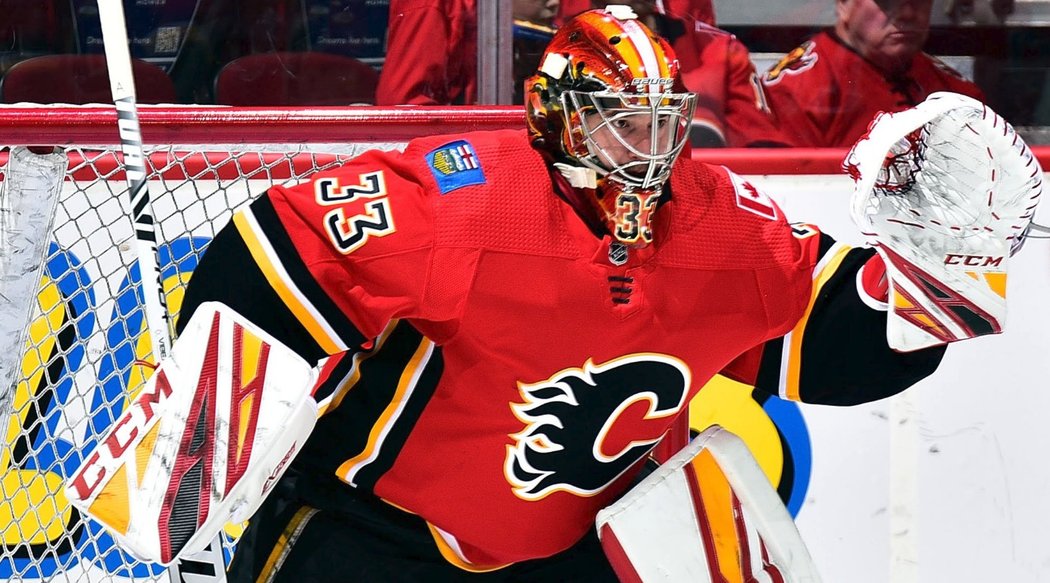 David Rittich zazářil v úterním přípravném utkání před novou sezonu NHL a vychytal 20 úspěšnými zákroky výhru Calgary nad Winnipegem 2:0.