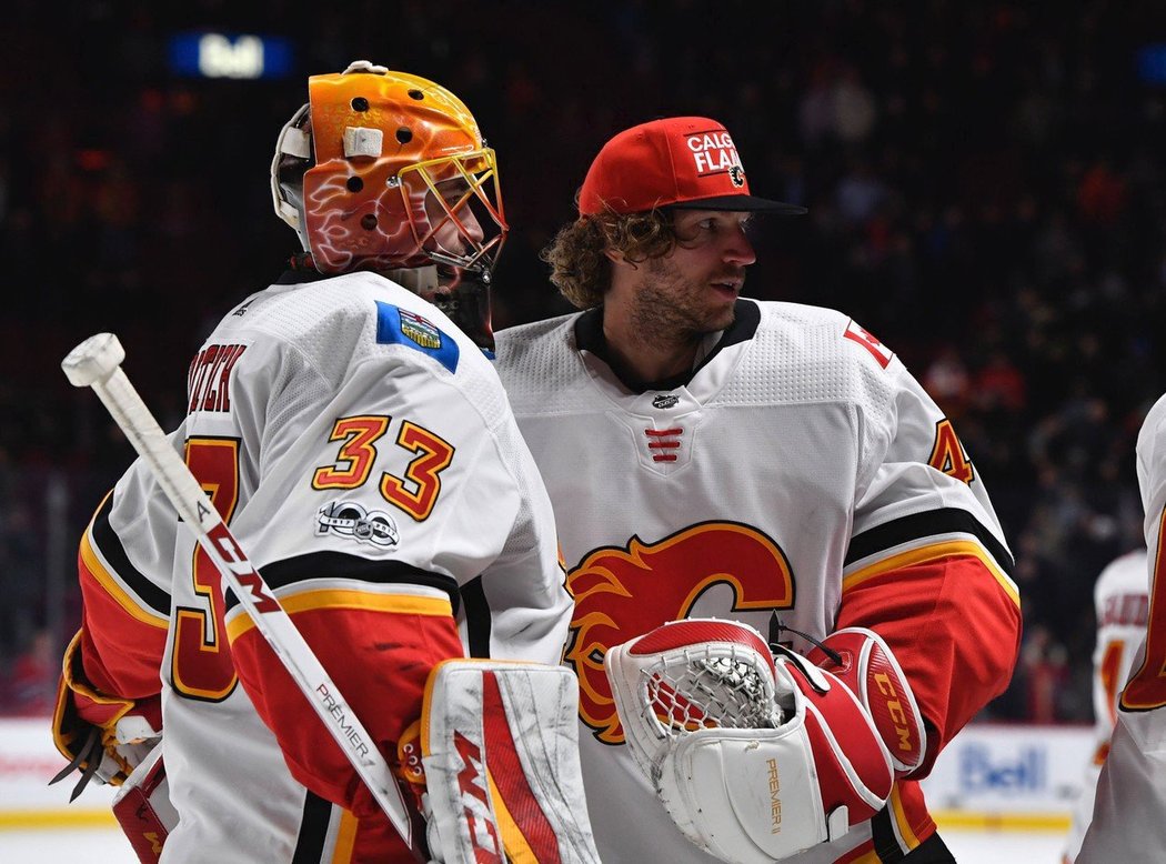 David Rittich a Mike Smith tvoří vyrovnanou dvojici