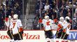 Hokejisté Calgary proti Winnipegu i s přispěním jedné branky Jiřího Hudlera ukončili sérii šesti proher