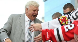 Zemřel legendární útočník Hull (†84), je historicky nejlepší střelec Chicaga