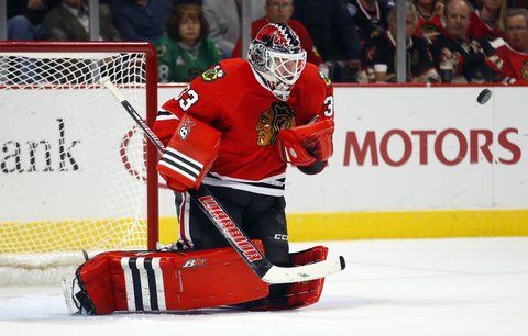 Scott Darling se do NHL probil až v pokročilejším věku.