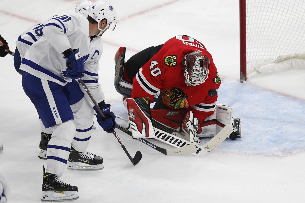 Robin Lehner chytil celkem 53 střel Toronta