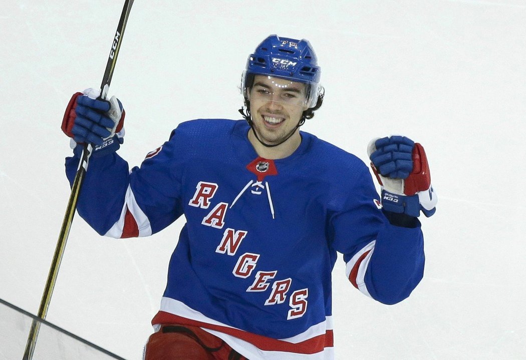 Filip Chytil se v NHL dostává do skvělé formy.