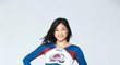 Mirai Nagasuová ještě jako členka ice-girls Colorada Avalanche