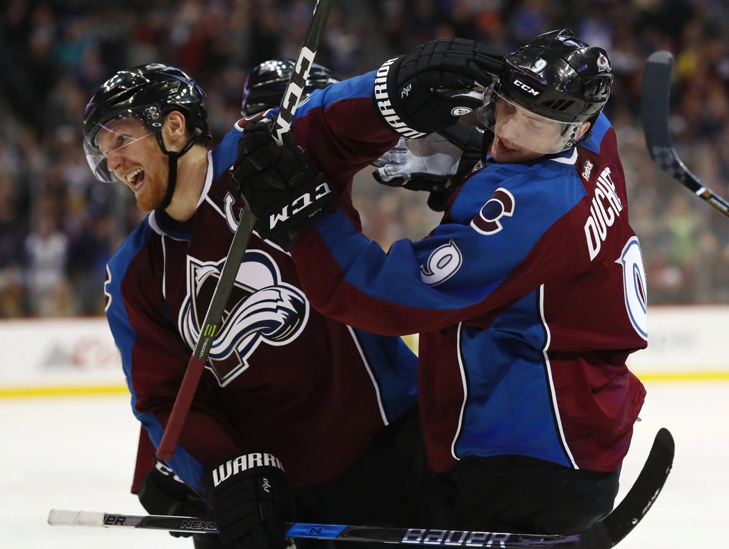 Gabriel Landeskog a Matt Duchene