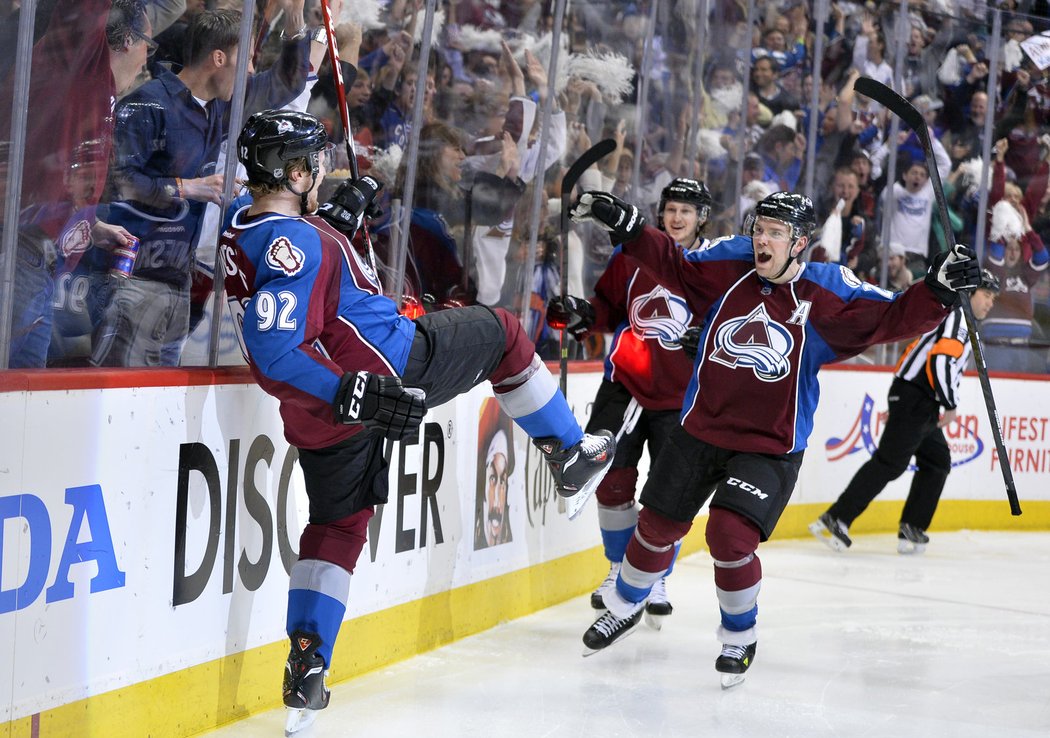 Trio Landeskog-Stastny-MacKinnon patřilo k TOP formacím v NHL