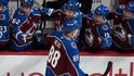 Martin Nečas slaví gól proti New Jersey