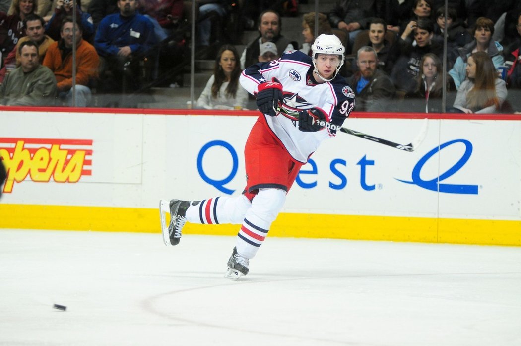 Jakub Voráček nastoupil za Columbus v NHL poprvé už v roce 2008