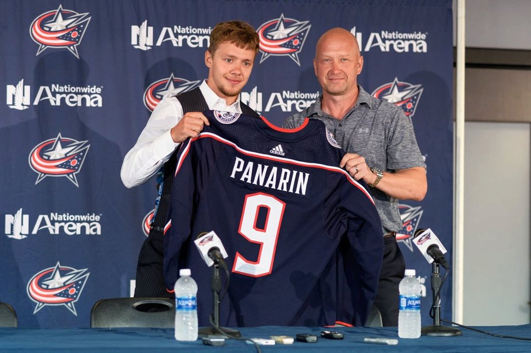 Artemi Panarin si po přestupu z Chicaga změnil číslo