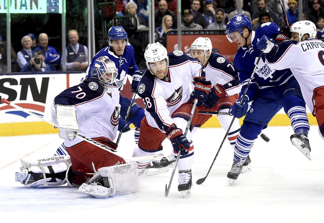 Nováček Joonas Korpisalo chytil 41 střel Toronta a stal se první hvězdou zápasu