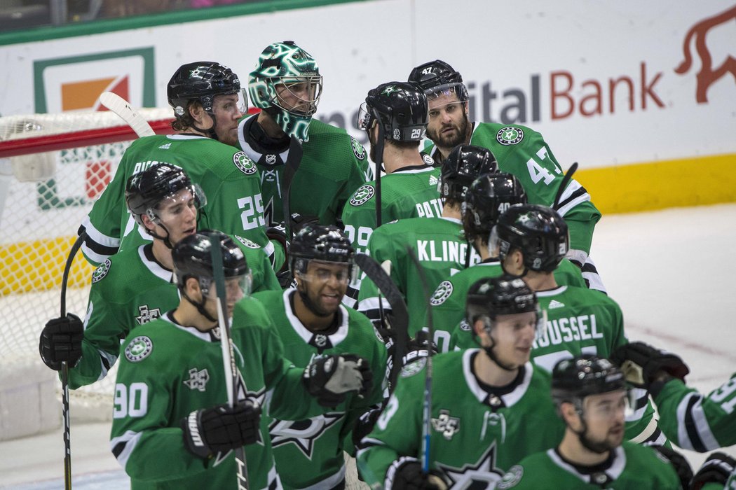 Dallas Stars slaví, nad Calgary vyhráli v poměru 2:0