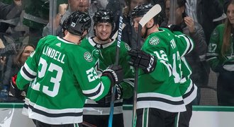 Sedm gólů, sedm střelců. Dallas porazil Minnesotu, Faksa asistoval