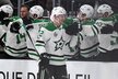 Český útočník Radek Faksa z Dallasu vstřelil v utkání proti Vegas první hattrick v kariéře