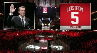 Pocta pro Pana Dokonalého. Detroit zavěsil pod strop Lidströmův dres