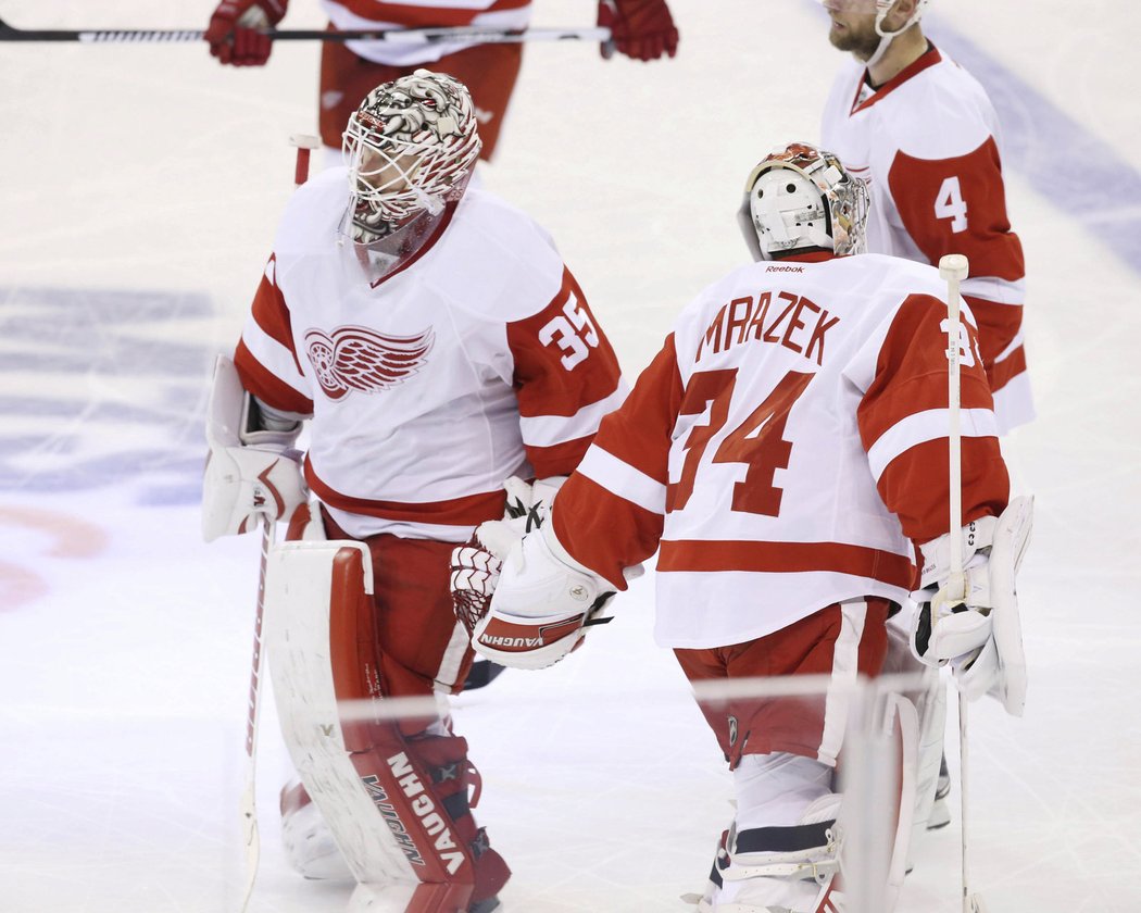 Jimmy Howard musel uvolnit pozice Mrázkovi