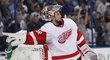 Petr Mrázek v NHL válí za Detroit