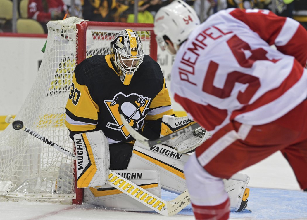 Matt Murray podpořil výhru Pittsburghu třiatřiceti úspěšnými zákroky