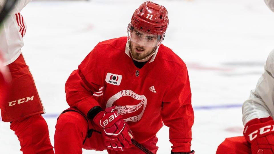 Filip Zadina se zapojil do kempu Detroitu už na Silvestra