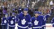 Patrick Marleau zdraví fanoušky Maple Leafs po výhře nad Detroitem