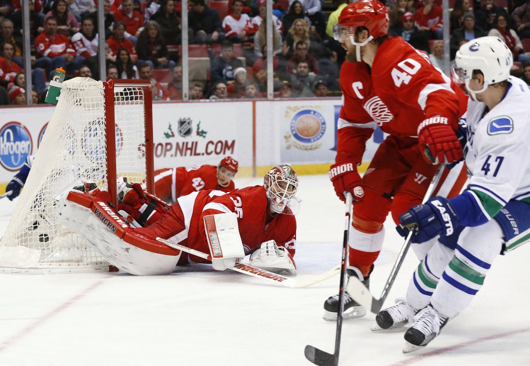 Jimmy Howard dostal v brance Detroitu přednost před Petrem Mrázkem