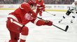 Filip Zadina vyslal na branku Los Angeles celkem tři střely