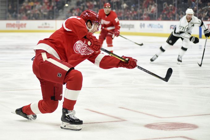 Zadina se rozjíždí, přidal další branku. Kämpf uspěl šikovnou tečí Zadina se rozjíždí, přidal další branku. Kämpf uspěl šikovnou tečí