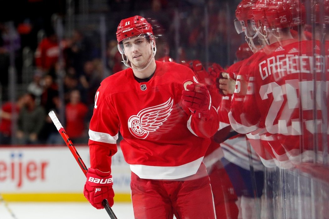 Filip Zadina si moc gólových ťukanců v NHL zatím neužil