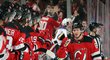 Jesper Bratt se raduje z gólu do sítě posledních vítězů Stanley Cupu.