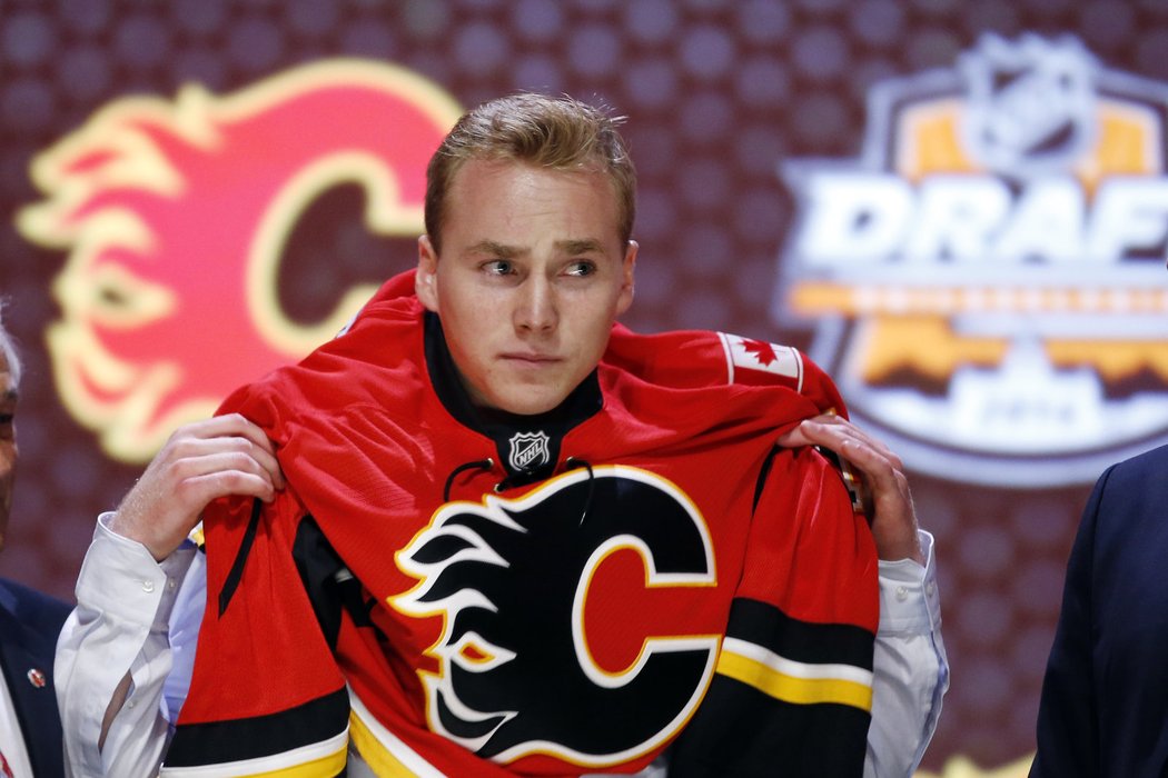 Samuel Bennett, první volba Calgary Flames v letošním draftu