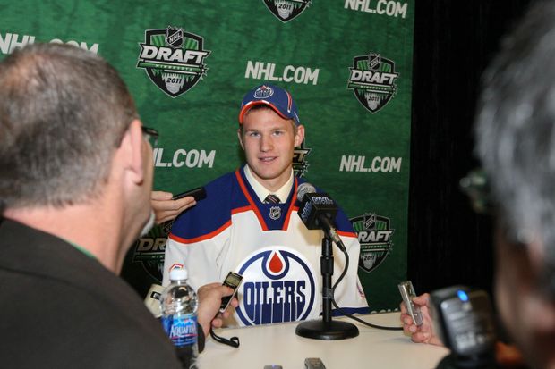 David Musil krátce po draftování Edmontonem David Musil krátce po draftování Edmontonem