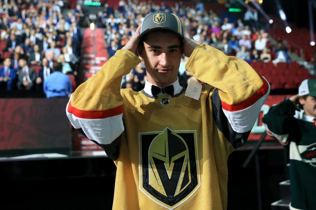 Matyáše Šapovaliva si v draftu NHL vybralo Vegas