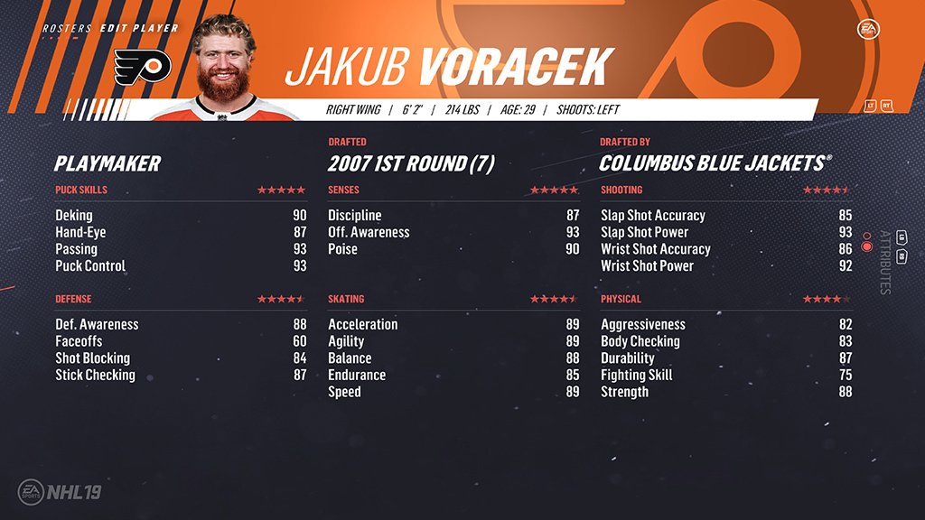 44. Jakub Voráček (88)