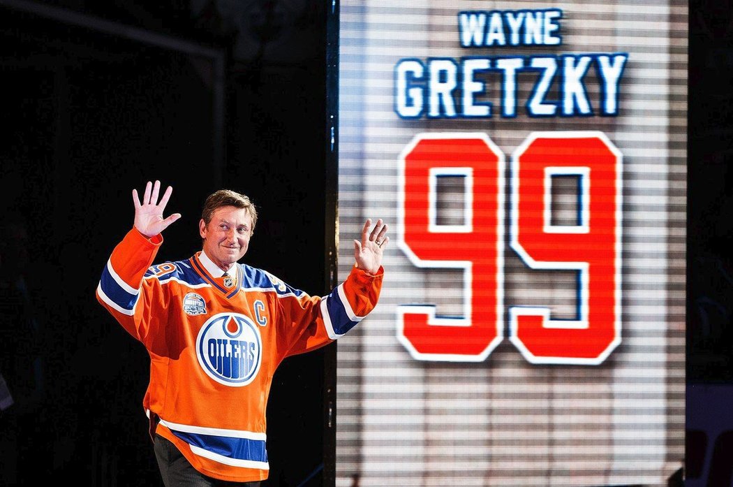 Wayne Gretzky zažil v Edmontonu nejlepší hokejové časy a vytvořil spousty významných rekordů