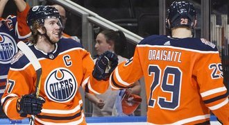 97+29 = Edmonton. McDavid zvládl 6 bodů, Draisaitl 5 a Pastrňák nestíhá