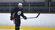 Hvězda Edmontonu Oilers Leon Draisaitl se připravuje na novou sezonu NHL v Česku