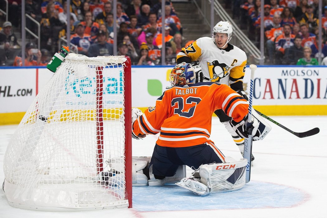 Sidney Crosby proti Oilers poprvé v sezoně skóroval