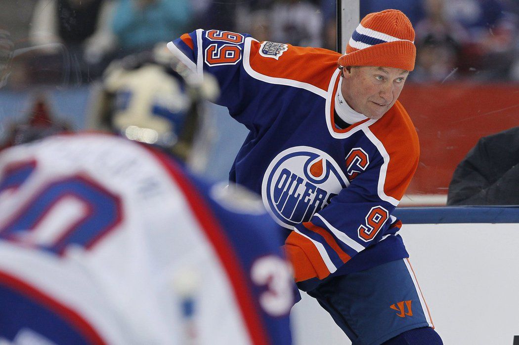 Wayne Gretzky už se na ledě v exhibičním zápase možná nikdy neukáže