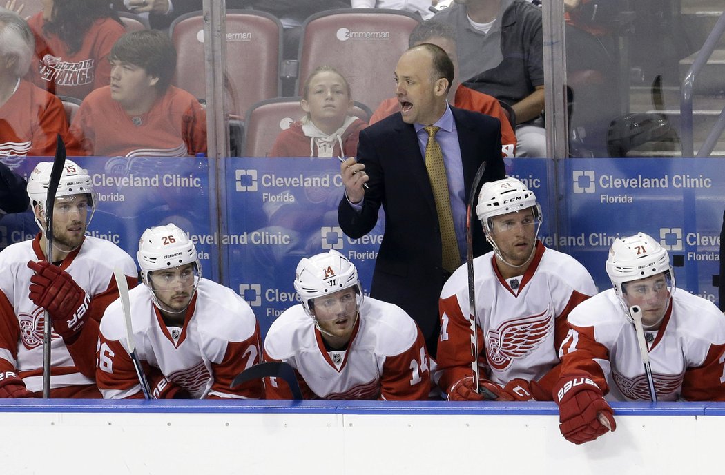 Kouč Jeff Blashill si mohl na střídačce hlasivky vykřičet, recept na rozjetou Floridu ale nenašel