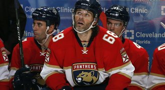 Jágrův pomalý start v NHL. Po návratu z KHL má zatím nejméně bodů
