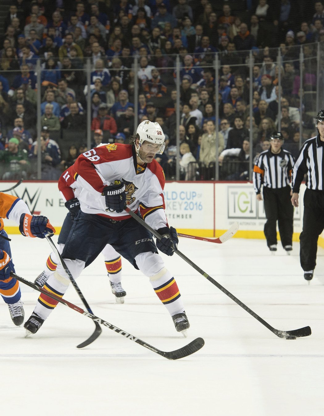 Jaromír Jágr proti Islanders přerušil třízápasovou sérii s bodem