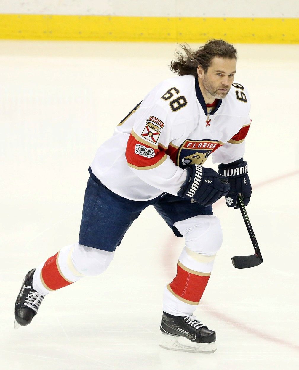 Jaromír Jágr bojuje s Floridou o play off, dnes nastoupil v Pittsburghu