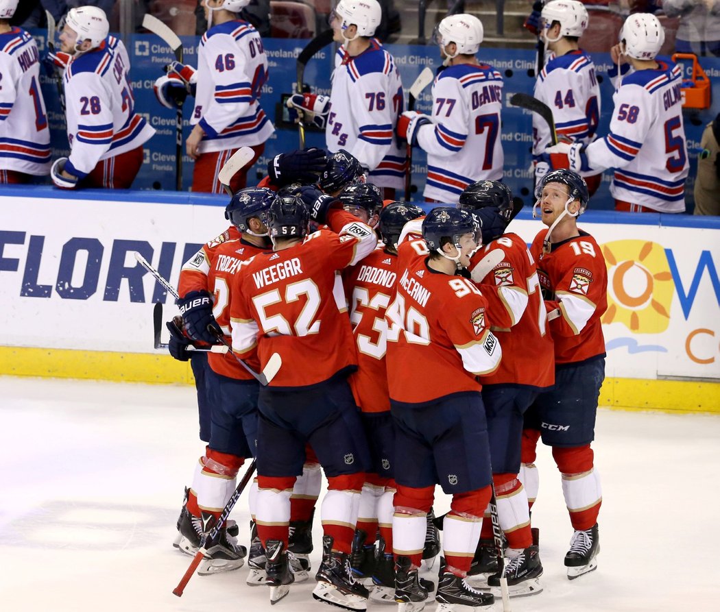 Florida nadále útočí na play off! Doma si tentokrát vyšlápla na Rangers