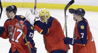 Florida zametla s vítězi Stanley Cupu, SUPER Mrázek má nulu