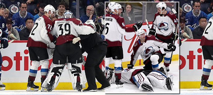 V nočním zápase ve Winnipegu se icetime Pavla Francouze zastavil na 31 vteřinách.