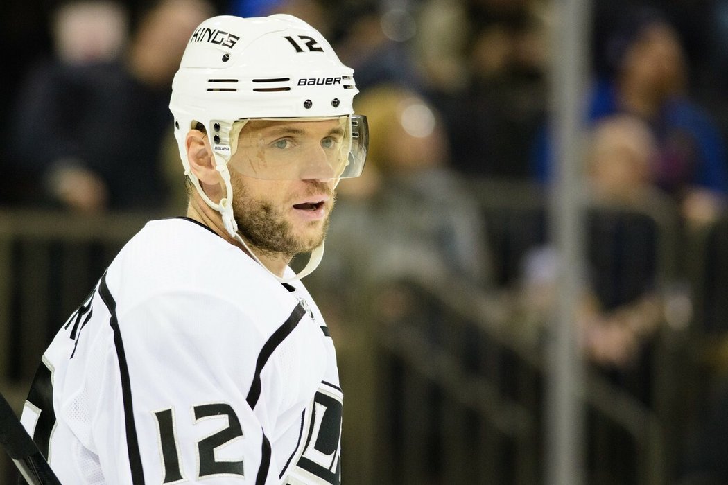 Slovenský útočník Marián Gáborík v dresu Los Angeles Kings