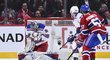 Alexandar Georgiev předvedl při svém debutu v NHL 38 úspěšných zákroků
