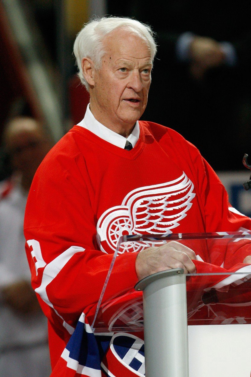 Legenda hokejové NHL Gordie Howe