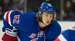 Švédský útočník New York Rangers Carl Hagelin