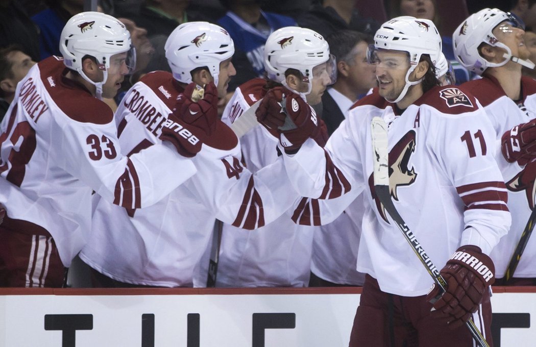 Martin Hanzal dal hattrick v NHL podruhé v kariéře